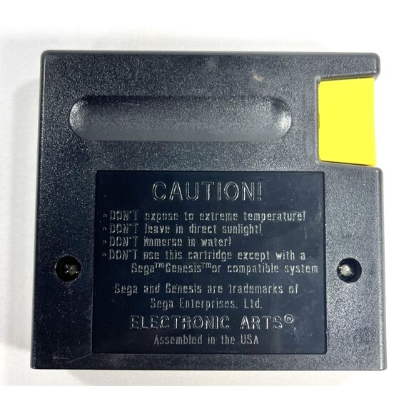 Bill Walsh College Football Sega Genesis EA Sports 1993 Cartridge Only Tested - Picture 2 of 6